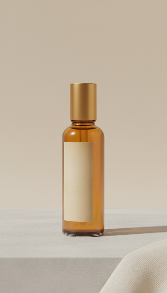 Amber Drift Body Oil Vial